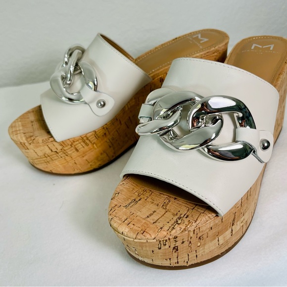 Marc Fisher LTD Vaneda Platform Slide Sandals - Picture 6 of 15